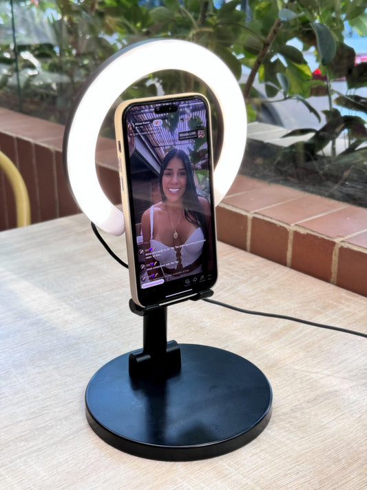 SOPORTE ARO DE LUZ A7