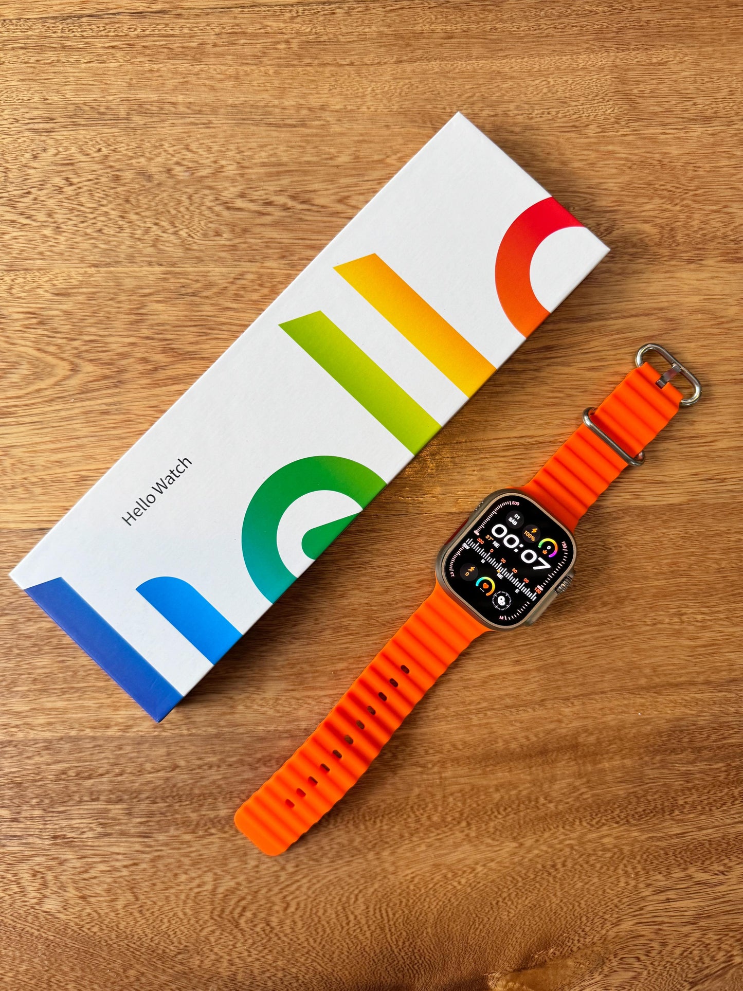 RELOJ NEGRO HELLO WATCH