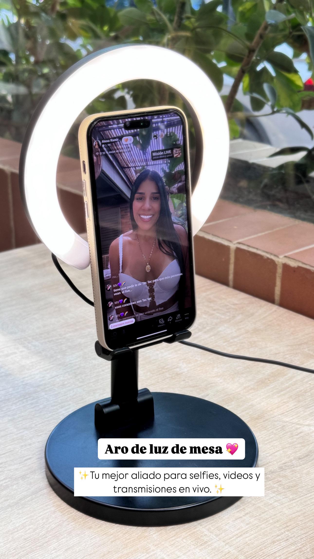 SOPORTE ARO DE LUZ A7