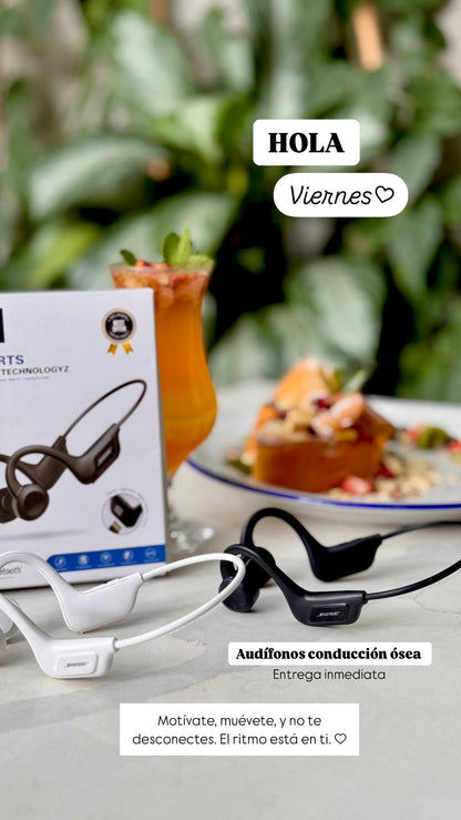 DIADEMA OSEA NEGRA SPORTS S9 BOSE