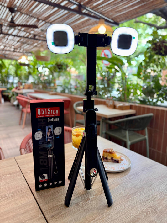 TRIPODE Q515TK-H CON LUZ LED