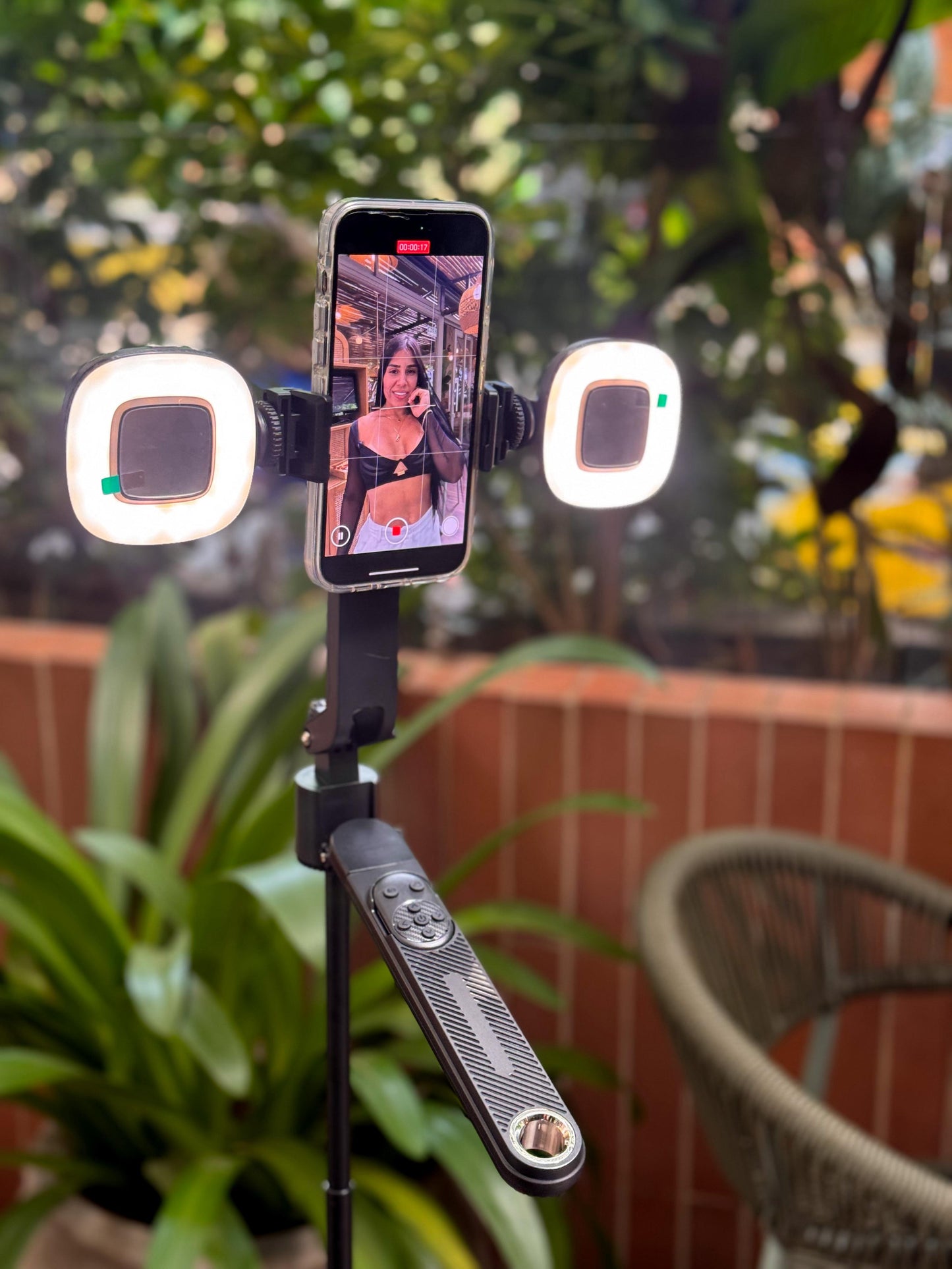 TRIPODE Q515TK-H CON LUZ LED