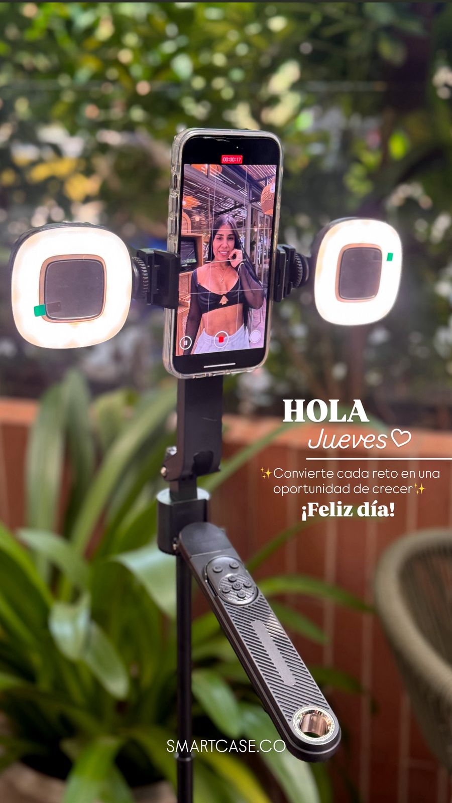 TRIPODE Q515TK-H CON LUZ LED