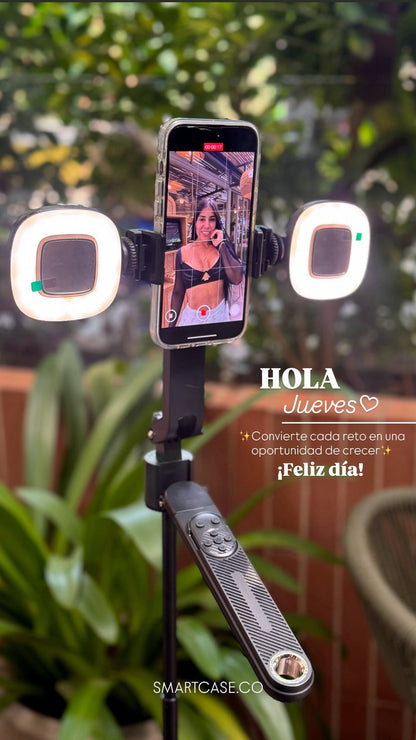 TRIPODE Q515TK-H CON LUZ LED